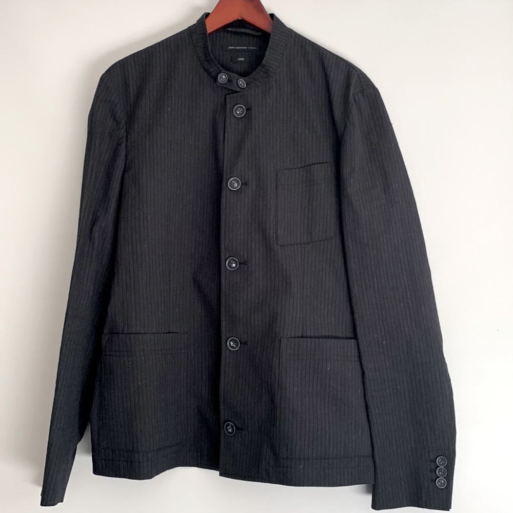 John Varvatos Pinstripe Blazer